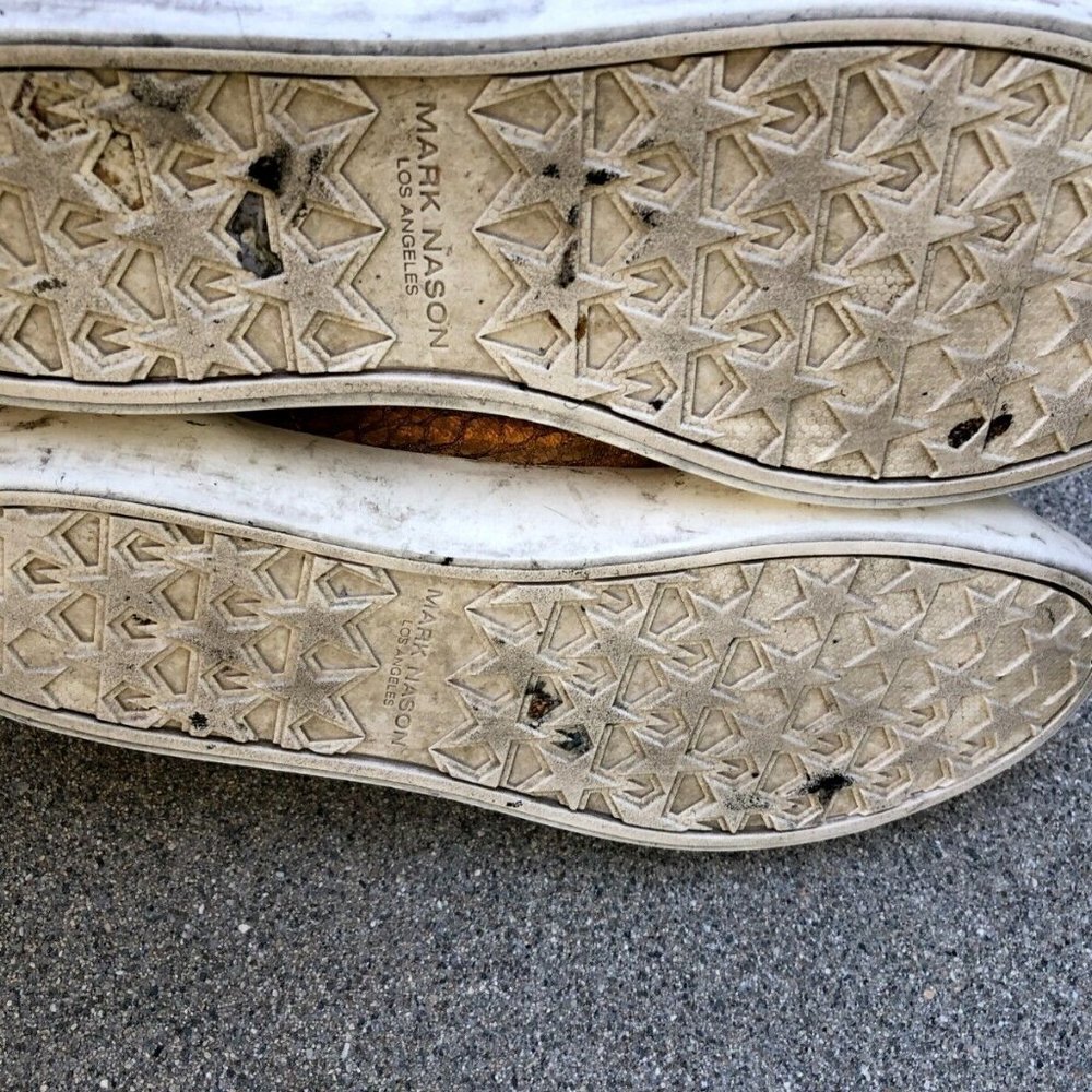 MARK NASON The Stellar Winnie Sneaker Shoes Women's Size 8 Leather Lace 133197 - Picture 2 of 7